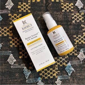 NWT Kiehl's Better Screen Sunscreen with Collagen Peptide SPF 50 size 50ml